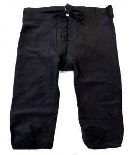   Game Pant Duke Crotch Snap in Black Football Pants Y XL 30 32