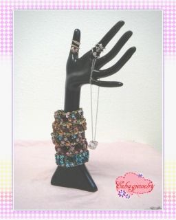 Black Hand for Necklace Bracelet Bangle Ring Watch Showcase Jewelry 