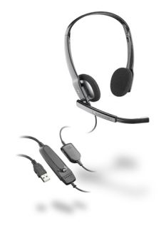 Audio 630M Binaural USB Headset (Blackwire C220 M) for MicroSoft MOC 