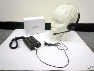 Plantronics SP12 Binaural Headset T110 Dial Keypad