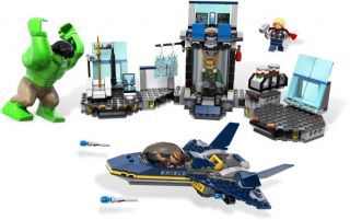 2012 LEGO 6868 HULKS HELICARIER BREAKOUT, MARVEL SUPER HEROES, SEALED 