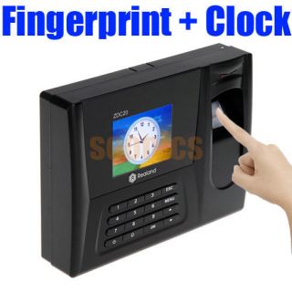 Biometric Attendance Fingerprint System Time Clock ID Card Reader 