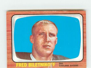 1966 Topps 104 Fred Biletnikoff GD A8