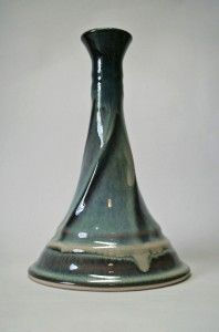 bill campbell studio pottery vase vermont large