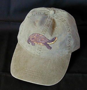 Blandings Turtle Hat NEW Embroidered Cotton Cap