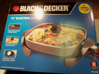 Black Decker 12 Electric Skillet Electric Fry Pan