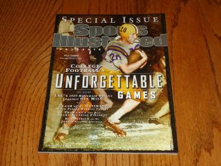 2011 Billy Cannon LSU Special Issue Sports Illustrated