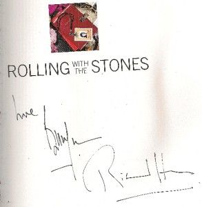   Edition Signed Rolling Stones Bill Wyman Illustrated Fine Cond