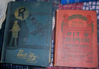   1900 Bill Nyes Remarks by E w Nye Wit Humor by Nye RileyS
