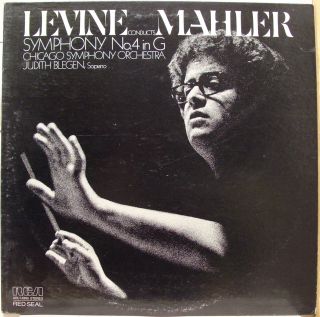 Levine Blegen Symphony No 4 LP Mint ARL1 0895 Vinyl 1975 Record