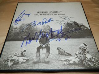   All Things Must Pass Signed Billy Preston Gary Brooker Beatles