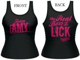 This is the Lizard Lick Towing Team Amy Ladies Tank Top (Black).