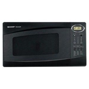 sharp r 307nk microwave oven 1100w black