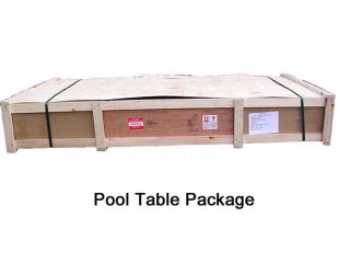 ft Burlington Billiards Pool Table 100 Solid Wood Free Shipping 
