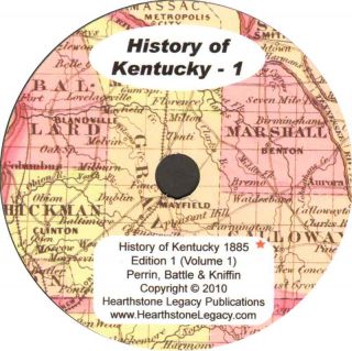   KENTUCKY Genealogy History MARSHALL COUNTY KY 32 family biographies