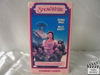 Snow White VHS Diana Rigg Billy Barty Sarah Patterson 045543103238 