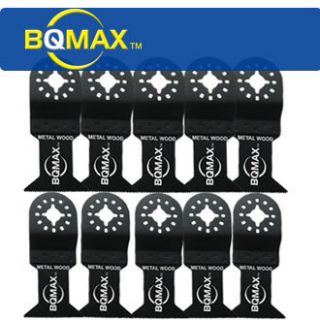 10 BIM Blades Rockwell Sonicrafter Dremel Multi Max Ryobi Jobplus Worx 