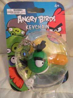 Angry Birds 3D Figure Boomerang Bird Keychain NIP US Seller