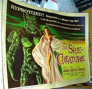 The She Creature AIP Paul Blaisdell Marla English Hypnosis Monster 