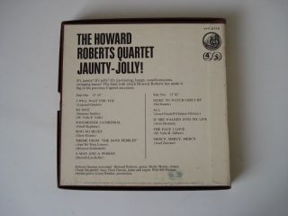 Howard Roberts Quartet Jaunty Jolly Jazz Reel to Reel