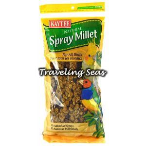 Kaytee Spray Millet Natural Bird Treat 12 Pack