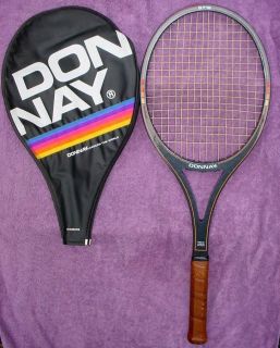 Donnay Bjorn Borg GT 18 Wood Graphite Tennis Racquet Made in Belgium 