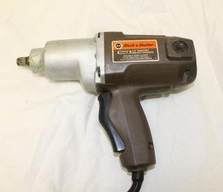 Black & Decker 1/2 Electric Corded Impact Wrench