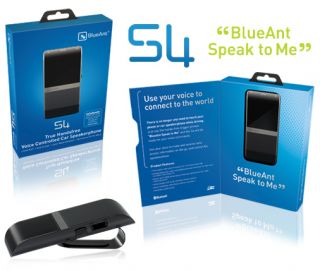 BlueAnt S4 True Handsfree Voice Controlled Car Bluetooth Speakerphone 