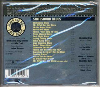Blind Willie McTell Statesboro Blues CD New SS 828765515726
