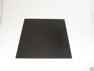 Black ABS Plastic Sheet 10 5x10 5x1 8 Car Stereo Audio Interior 