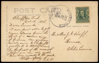 Bluffton IN Indiana Wiley Avenue Cast Iron U.S. Postal Mail Box 1908 