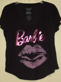 Barbie Black Barbie with Big Lips Crop Top