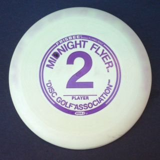 70 Mold 2 1981 Glow Heavy at 178 Wham O Whamo Disc Golf Frisbee DGA 