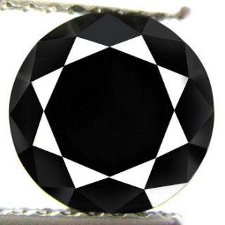   RARE 100 Natural Jet Black Diamond Earth Mined Real Diamond NR