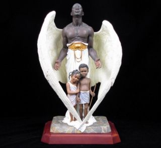 Thomas Blackshear The Guardian 37009 Ebony Vision Figurine Sculpture 