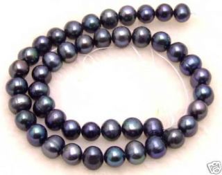 10mm High Quality Black Freshwater Pearl Loose Beads