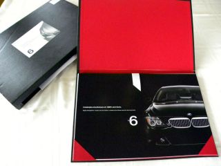 BMW 6 Series Presentation Book Mint Prestine Condition