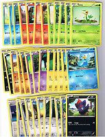 black white complete common set including trainer pokemon cards new
