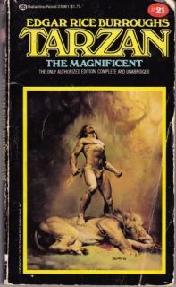 Paperback. Edgar Rice Burroughs: Tarzan the Magnificent: Ballantine 