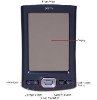   128MB Palm OS 5 4 Wi Fi Bluetooth w Hard Case Good Condition