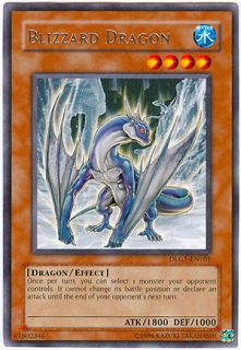 yugioh dark legends blizzard dragon dlg1 en101 rare