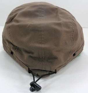 Loomis Sun Blocker Cap Brown Hat w Cape UPF Protection OSFM 