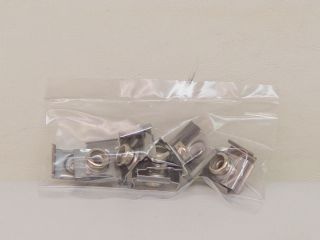 Stainless Steel Boat Windshield Cover Snaps Set of 20