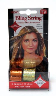 Hologram Bling String® Sparkly Hair Extensions 500 Feet