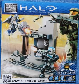 Mega Bloks Halo 96931 ODST Ambush Set New NIP 2011