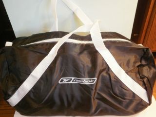 Reebok Duffle Bag 16 x 7 Gym Sports New Nylon Black