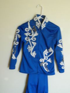 showmanship outfit with chaps youth size 10 12