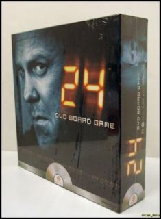 24 DVD Board Game CTU Agent Jack Bauer Emmy Award Winning Blockbuster 