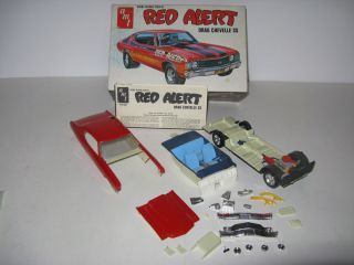 AMT Bob Hamiltons Red Alert 1972 Chevelle Assembled 1 25 Scale Model 