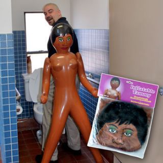 Female Inflatable Bachelor Party Gag Blow Up Doll Tammy